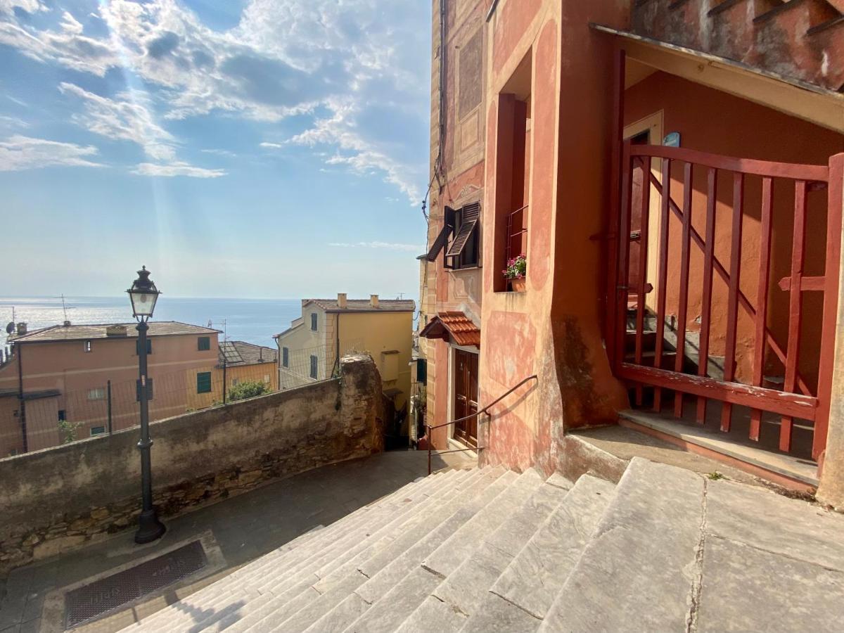 Casaviva - Elegante Casa Con Dehors A Camogli 아파트 외부 사진