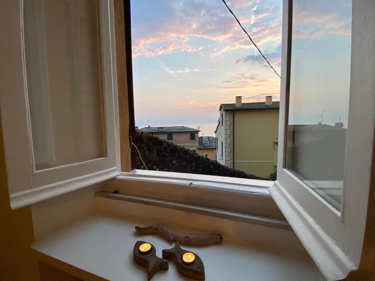 Casaviva - Elegante Casa Con Dehors A Camogli 아파트 외부 사진